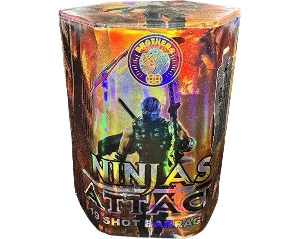 ninjas power by brothers pyrotechnics