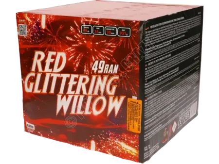 red glittering willow by klasek
