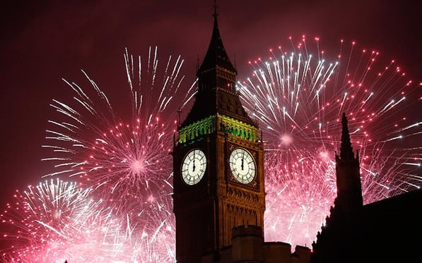 big ben firework display