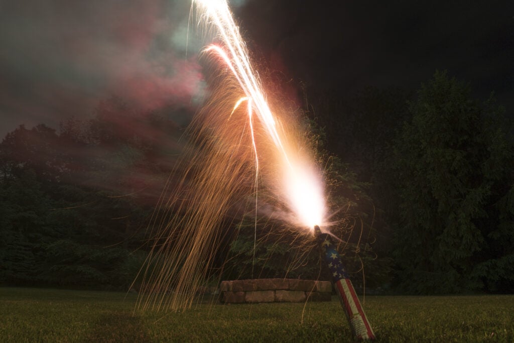Science of Fireworks - Roman Candle