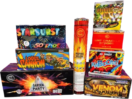 8 fuses / 10 minutes display pack