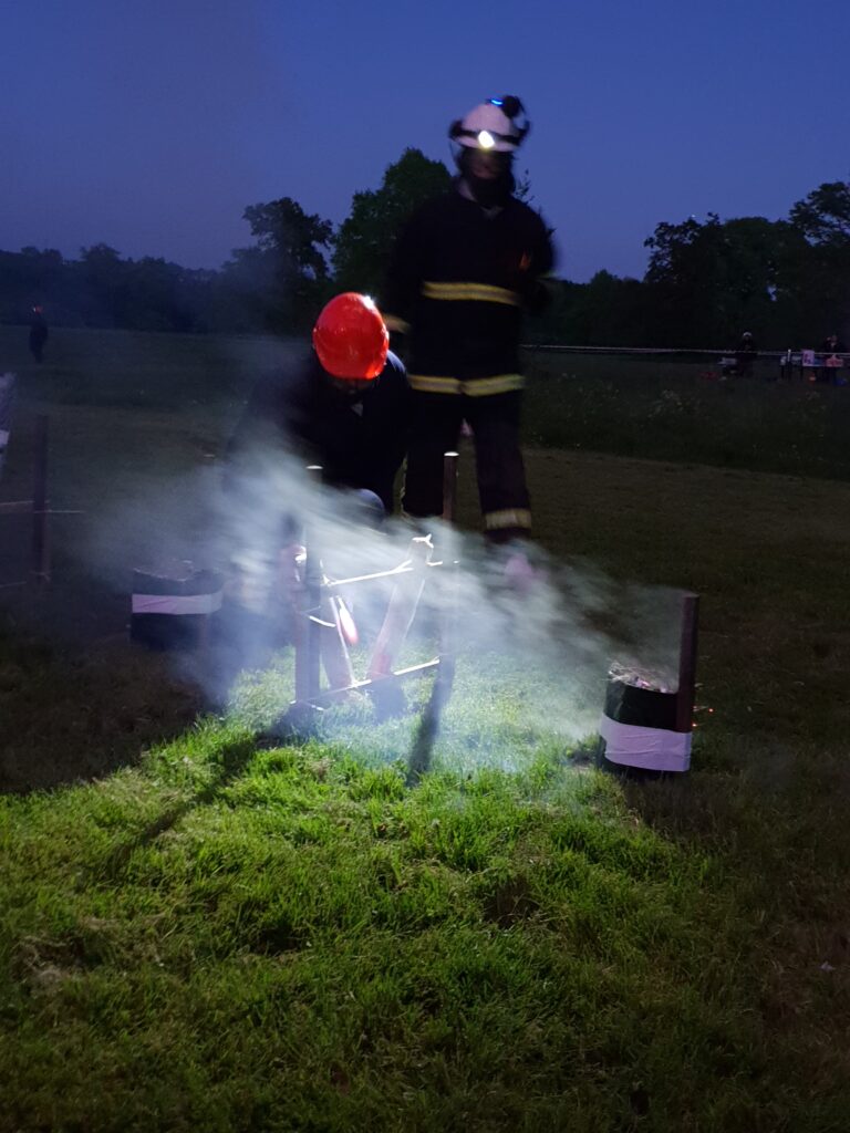 fireworks smoking
