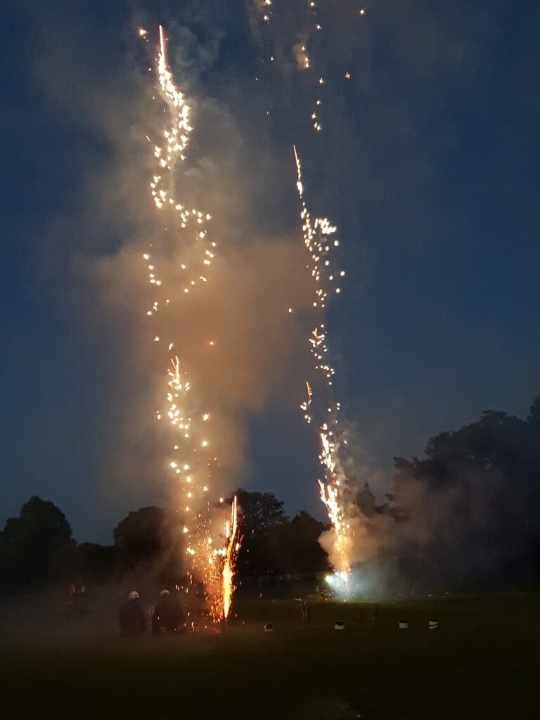 Ignition of fireworks