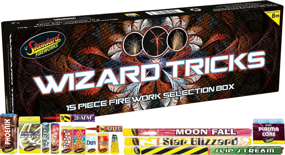 Standard Fireworks Wizard Tricks Selection Box