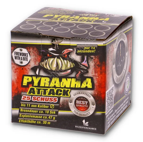 Pyranha Attack by Lesli Fireworks