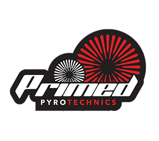 Primed pyrotechnics logo