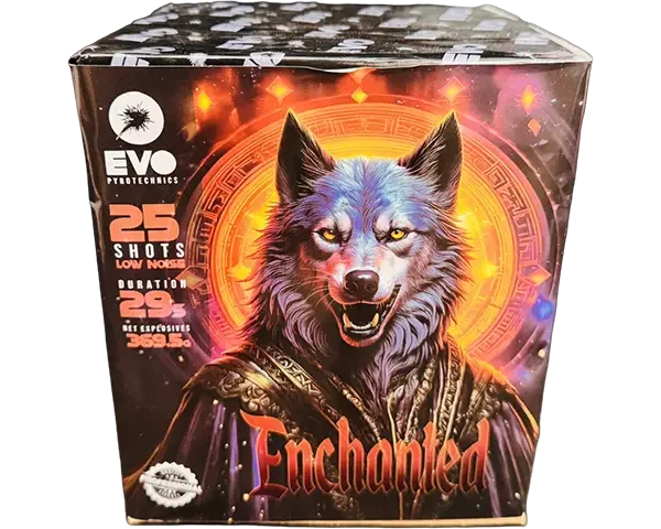 enchanted by evolution fireworks