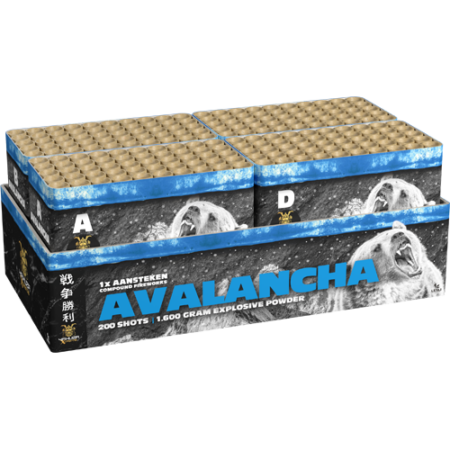 avalancha by lesli fireworks