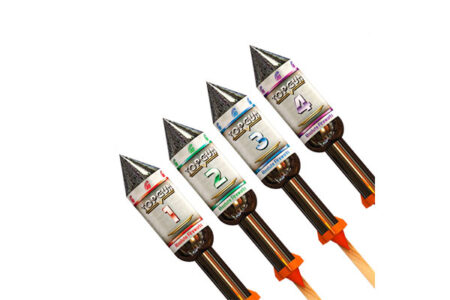 top gun (4 rockets) by absolute fireworks