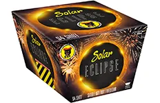 solar eclipse by black cat fireworks