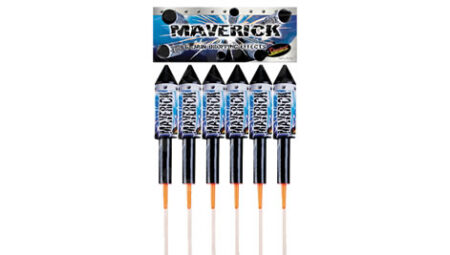 maverick (6 rockets) by standard fireworks