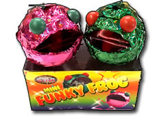 mini funky frog fountains by brightstar