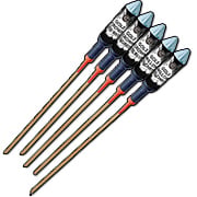 the rocks (5 rockets) by celtic fireworks