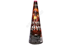 silver lava fountain by cube fireworks