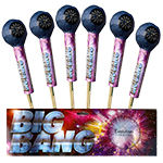 big bang rocket pack of 6 by evolution fireworks