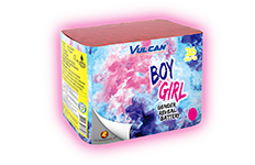gender reveal pink by vulcan fireworks