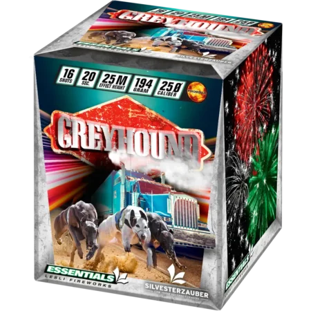 greyhound by lesli fireworks