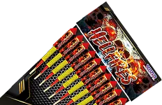 hellfires rocket (10) pack by vivid pyrotechnics