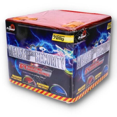 a false sense of security by primed pyrotechnics
