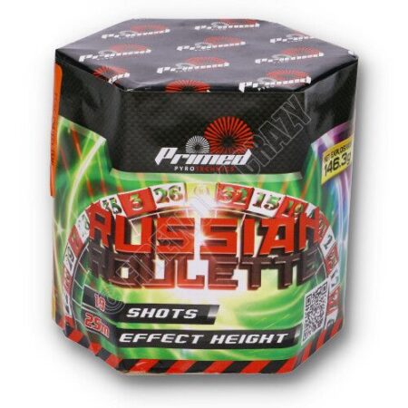 russian roulette by primed pyrotechnics