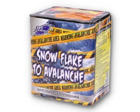 snow flake to avalanche by skycrafter