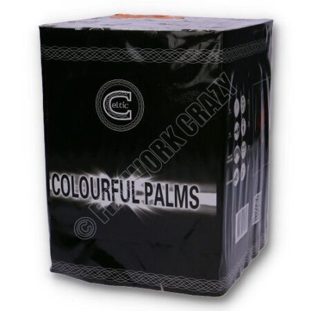 colourful palms by celtic fireworks