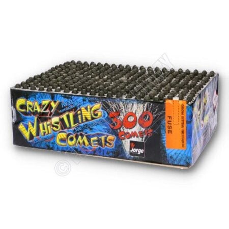300 crazy whistling comets (jw31) by jorge