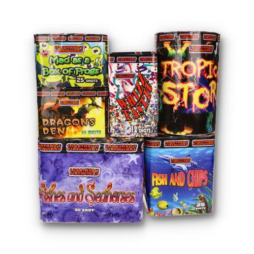 low noise barrage bag by jonathans fireworks