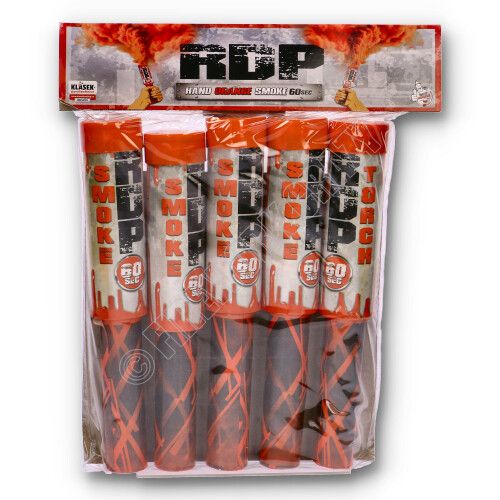 rdp orange smoke torches (5 pack) by klasek