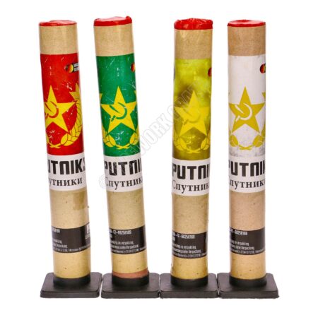 sputniks shot tubes ( pack of 4 ) by lesli fireworks