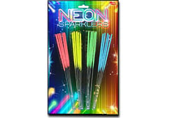 neon sparklers (28cm) by klasek