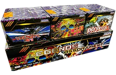 legends assortment by vivid pyrotechnics