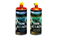 mine attack by vulcan fireworks