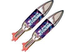 super strobe (2 rockets) by primed pyrotechnics