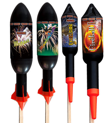 sonic rocket pack (4 rockets) by jonathans fireworks