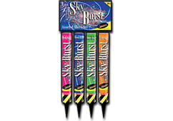 sky burst by standard fireworks