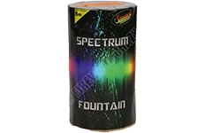 spectrum fountain by standard fireworks