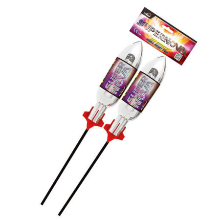 supernova (2 rockets) by primed pyrotechnics