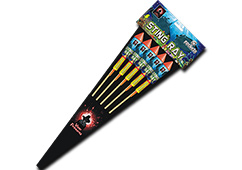 stingray (5 rockets) by viper fireworks