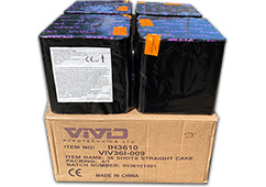 4 x 36i mixed cake pack by vivid pyrotechnics