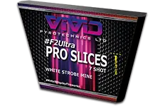white strobe mine single shot slice by vivid pyrotechnics