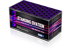 standing ovation by vivid pyrotechnics