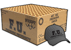 f.u. (firework university) compound by zeus fireworks (with free cap)