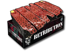 retribution compound display by zeus fireworks