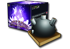 spinning lotus flower by zeus fireworks
