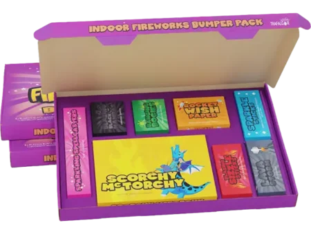 indoor fireworks pack by trafalgar