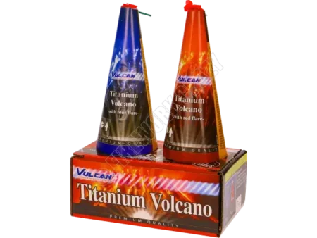 titanium volcano (twin pack) by vulcan fireworks