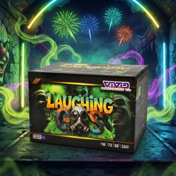 laughing gas by vivid pyrotechnics