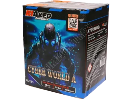 cyberworld by riakeo fireworks