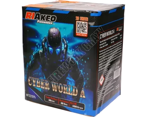 cyberworld by riakeo fireworks